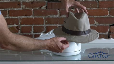 How To Steam And Iron A Cloth Hat To Bring It Back To Shape Youtube