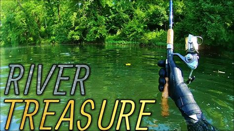 Snorkeling River For Lost Treasure Found New Fishing Pole And Much