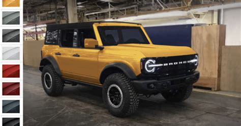 2021 Ford Bronco Colors Bronco6g — 6th Gen Ford Bronco And Bronco