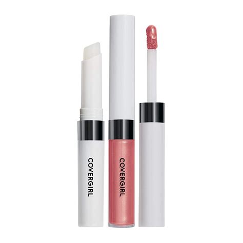 Covergirl Outlast All Day Lipcolor With Topcoat 700 Starlit Pink In