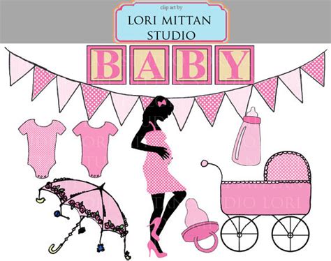 Baby Girl Baby Shower Clip Art Clip Art Library