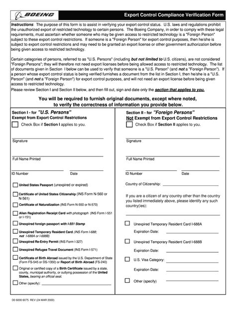 Export Compliance Verification Form Fill Online Printable Fillable