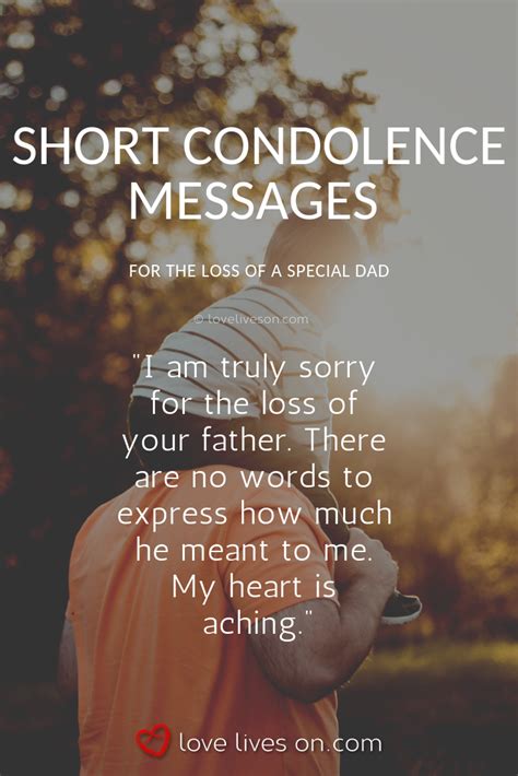 Inspirational Loss Of A Father Quotes Of Condolences Shortquotescc