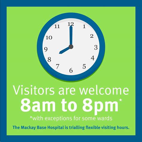 Mackay Base Hospital Trials Flexible Visiting Hours Mackay Hospital