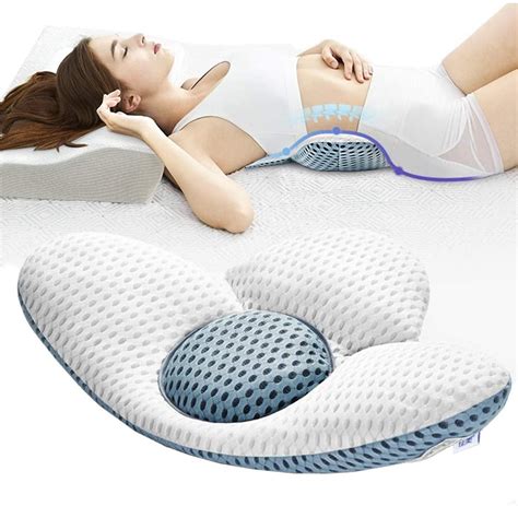 Pillows Bedding And Linens For Sleeping Lower Back Pain Relief Support