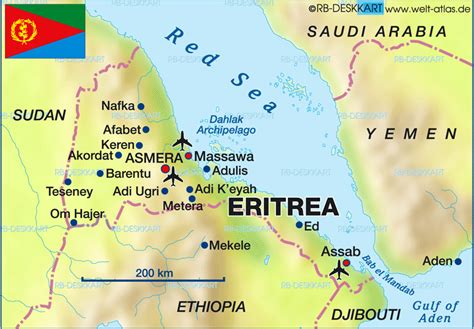 Eritrea Map Of Africa Eritrea Map Picture Courtesy Of Jen Npo