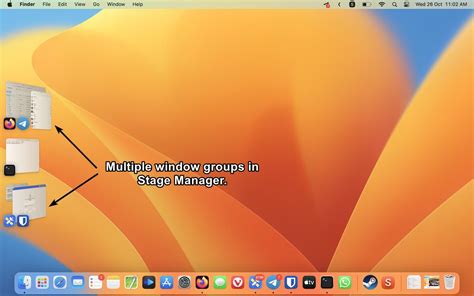 How To Use Stage Manager In Macos 13 Ventura Ghacks Tech News