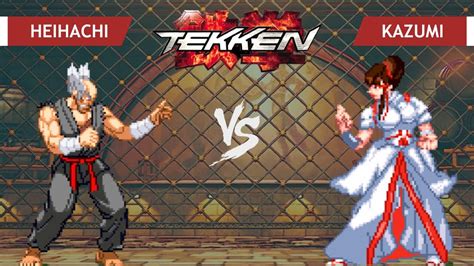 Tekken Mugen Heihachi Vs Kazumi Mishima Fight Tekken3 Tekken
