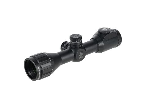 Utg Compact Cqb Rifle Scope 4x 32mm Adjustable Objective 36 Color