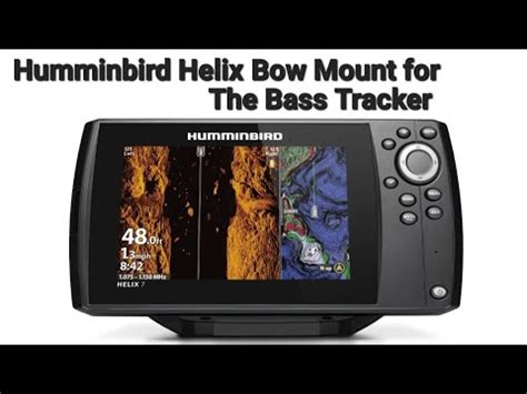 Humminbird Helix Bow Mount And Trolling Motor Transducer Install Youtube