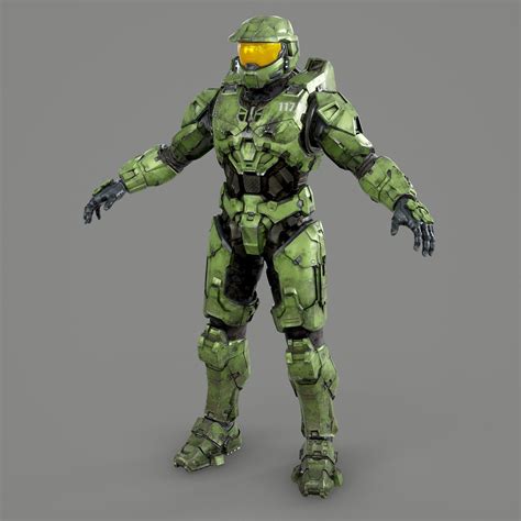 Halo Infinite Master Chief Full Body Armor Stl Files 3d Model 3d