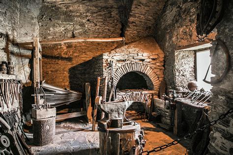 Medieval Blacksmith Shop Photograph By Lisa Lemmons Powers Pixels