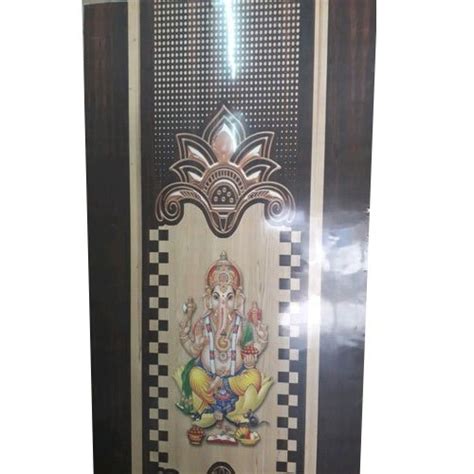 These stack on the left, right or on. Laminated PVC Pooja Room Door, Size/Dimension: 7 - 9 Feet ...