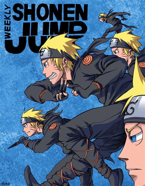 Naruto Shonen Jump Cover By Takamodraws On Deviantart
