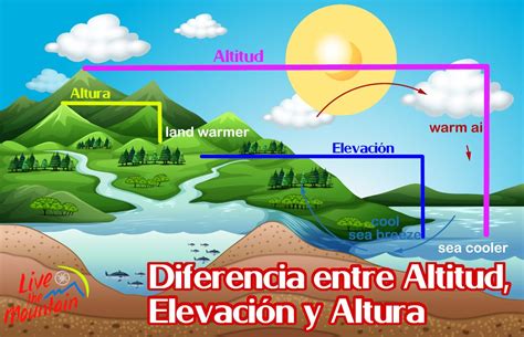 ¿cuál Es La Diferencia Entre Altitud Altura Y Elevación Live The