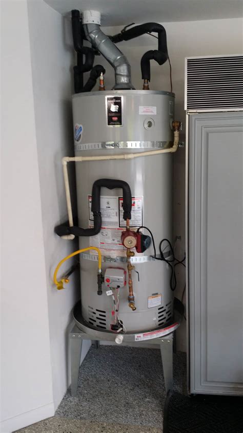 75 Gal Water Heater With Recirculation Pump And Return Line Promax Tankless