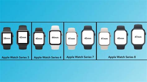 Apple Watch Series 8 Adds 47mm Ultra Large Models Size Comparison