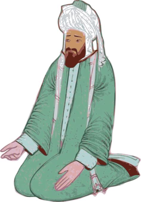 Muslim Man Openclipart