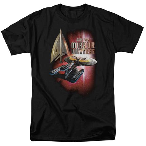 Star Trek Mirror Enterprise Tng Licensed Adult T Shirt Ebay