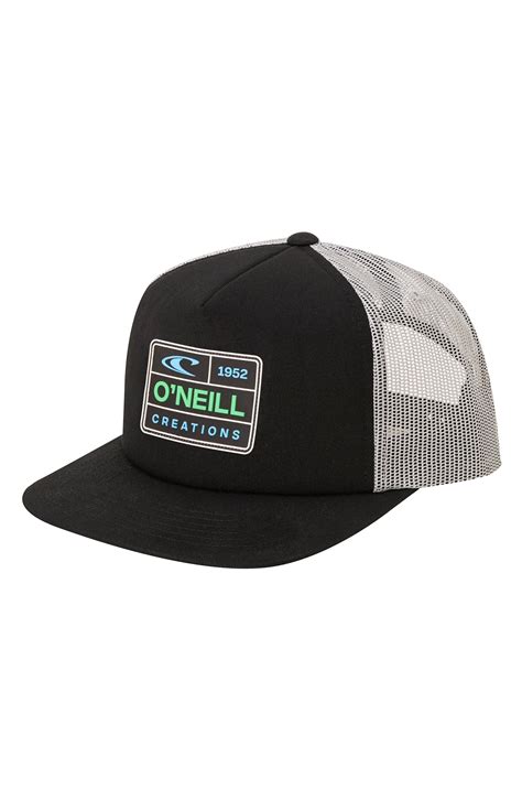 Oneill Sportswear Country Trucker Hat In Black For Men Lyst