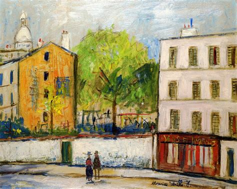 Street In Montmartre Maurice Utrillo Encyclopedia Of