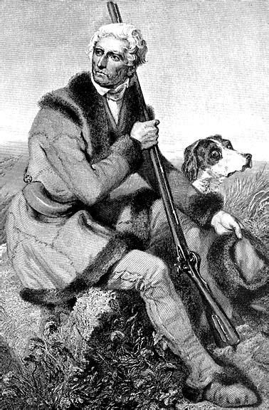 Portrait Of Daniel Boone Frontiersman Of Early America Daniel Boone