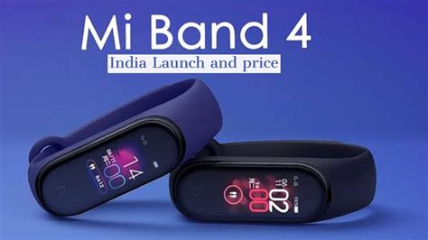 Check mi smart band 6 best price as on 30th march 2021. MI BAND 4 India launch date Price and features - YouTube