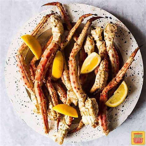 Everyone At The Table Will Love These Steamed Crab Legs Its A Rich