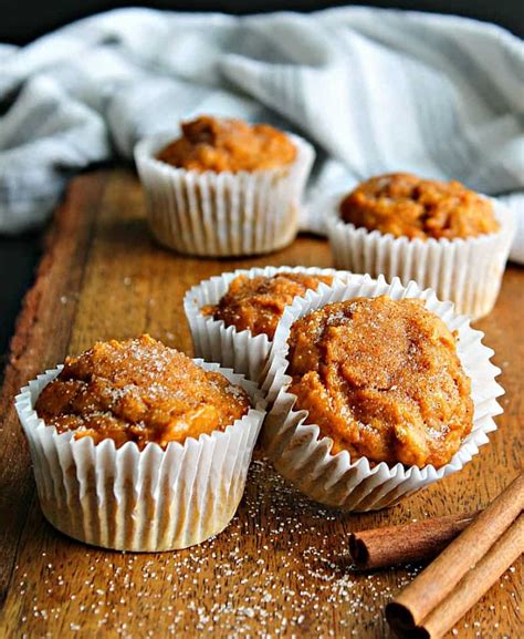Pumpkin Spice Muffins Cinnamon Sugar Topping ~ A Gouda Life