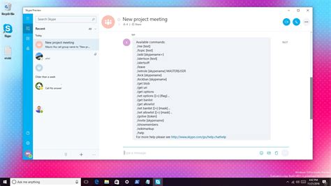 How To Use Skype Chat Commands From Any Device Windows Central