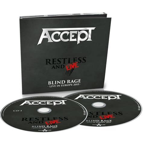 Accept 2 Cd Restless And Live Digipack 2cd Musicrecords