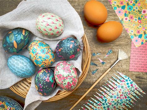 Washi Easter Eggs How To Make Them Lexus Uk Magazine
