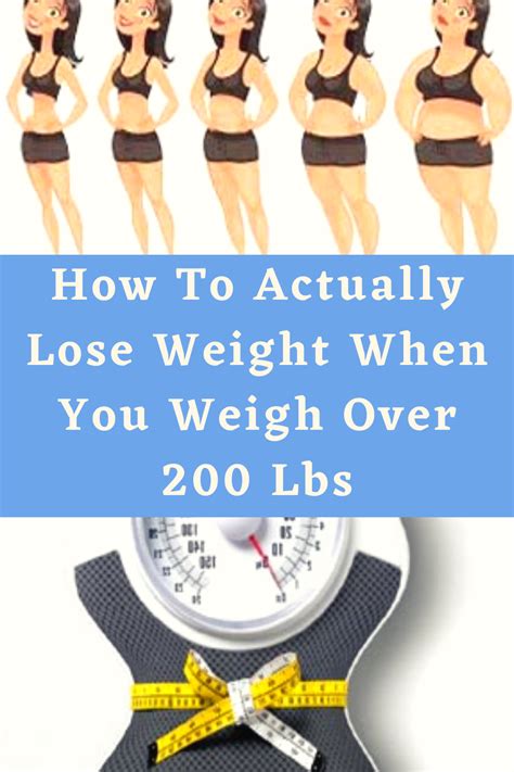 How To Actually Lose Weight When You Weigh Over 200 Lbs