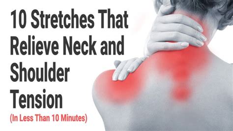 Bestio Awasome How To Relieve Tension In Neck Back And Shoulders Ideas