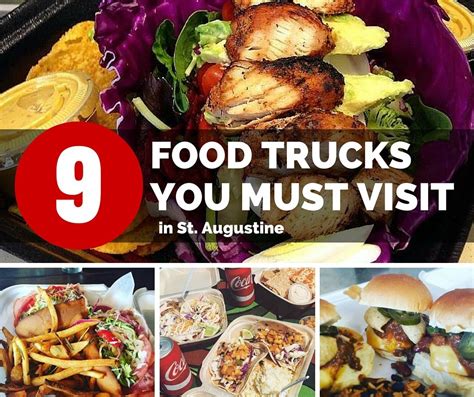 Best things to eat from beach food to distilleries. 9 Food Trucks You Must Visit In St Augustine | Food, Food ...