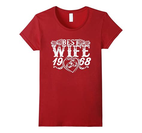 Best Wife Since 1968 T Shirt 49th Wedding Anniversary T 4lvs
