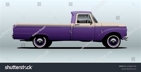 8 Ford F100 Stock Vectors Images And Vector Art Shutterstock