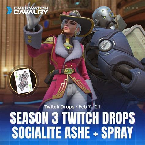 How To Get Overwatch 2 Socialite Ashe Legendary Skin Through Twitch Drops