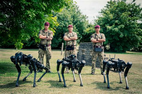 Deands Partners With British Army To Test Ghost V60 Robotic Dogs