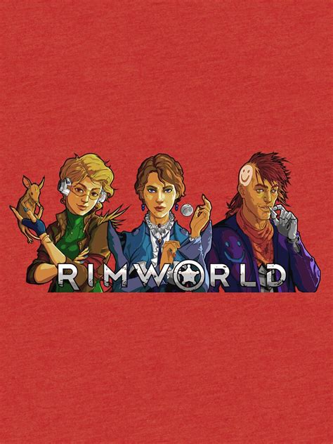 Clothing can be made from textiles at a tailoring bench. "Rimworld" T-shirt by jeeldrol | Redbubble