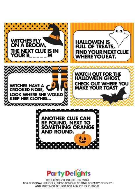 Get the social scavenger hunt app and start finding them. How to Do a Halloween Treasure Hunt | Party Delights Blog