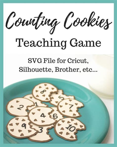 Cookie Counting Game Svg Or Printable Pdf 72323 Printables Design