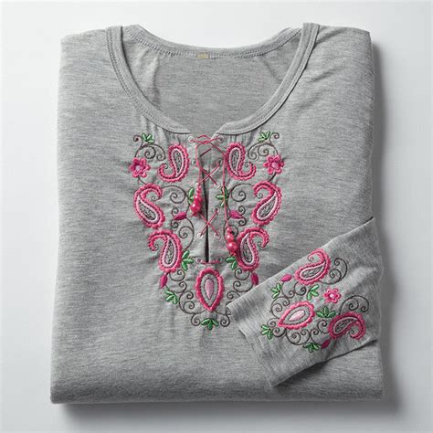 Necklines to Hemlines T-shirt Remakes I - Designs in Machine Embroidery