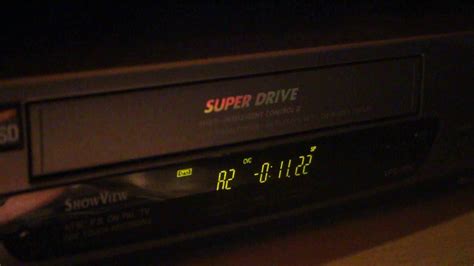 Panasonic Super Drive VCR Tape Eject YouTube
