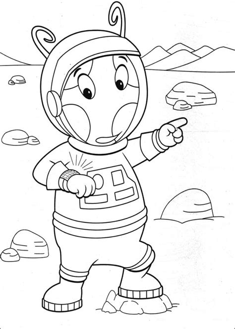 Fun Coloring Pages The Backyardigans Coloring Pages