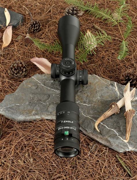 T EAGLE ER X SFFLE Hunting Riflescope Tactical Optical Sight Full Size Mil Dot RGB Wire