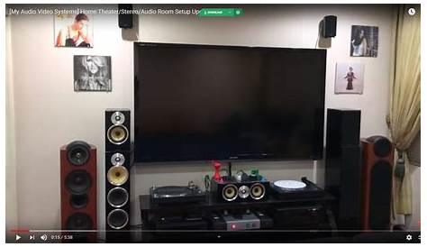 in home audio system setup