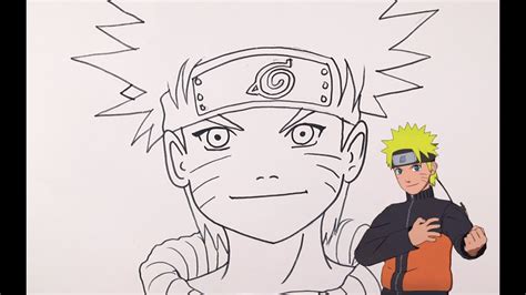 رسم Naruto خطوة بخطوة بالرصاص والتخطيط الجزء الاول Part1 Youtube