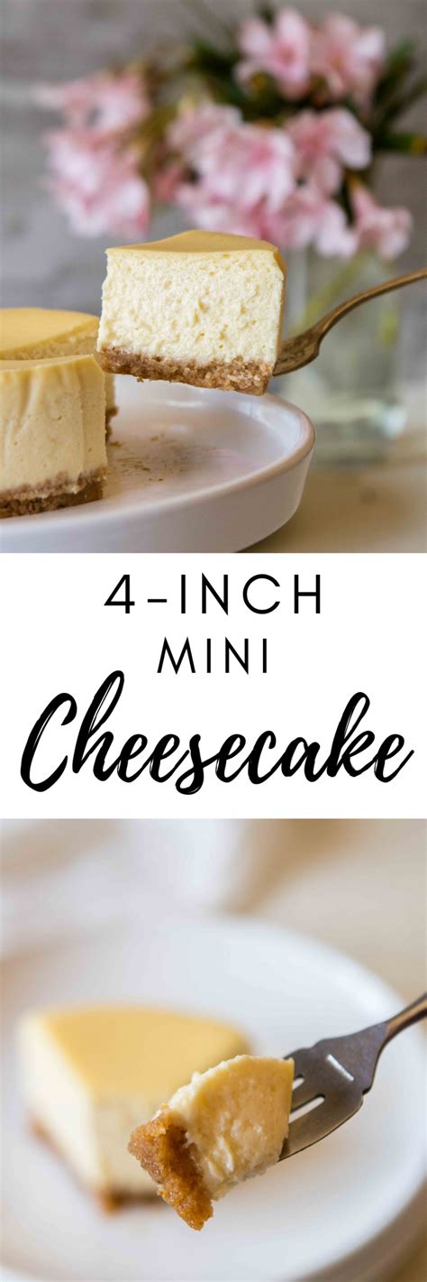 Easy 4 Inch Mini Cheesecake Recipe For Onetwo Lifestyle Of A Foodie