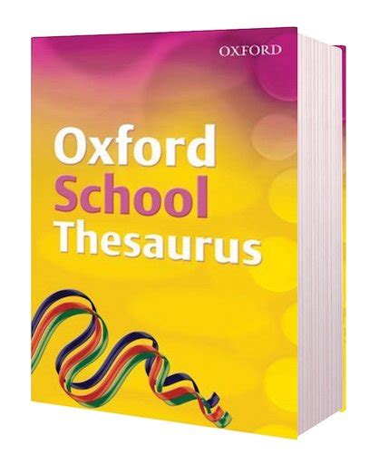Oxford School Thesaurus - Scholastic Shop
